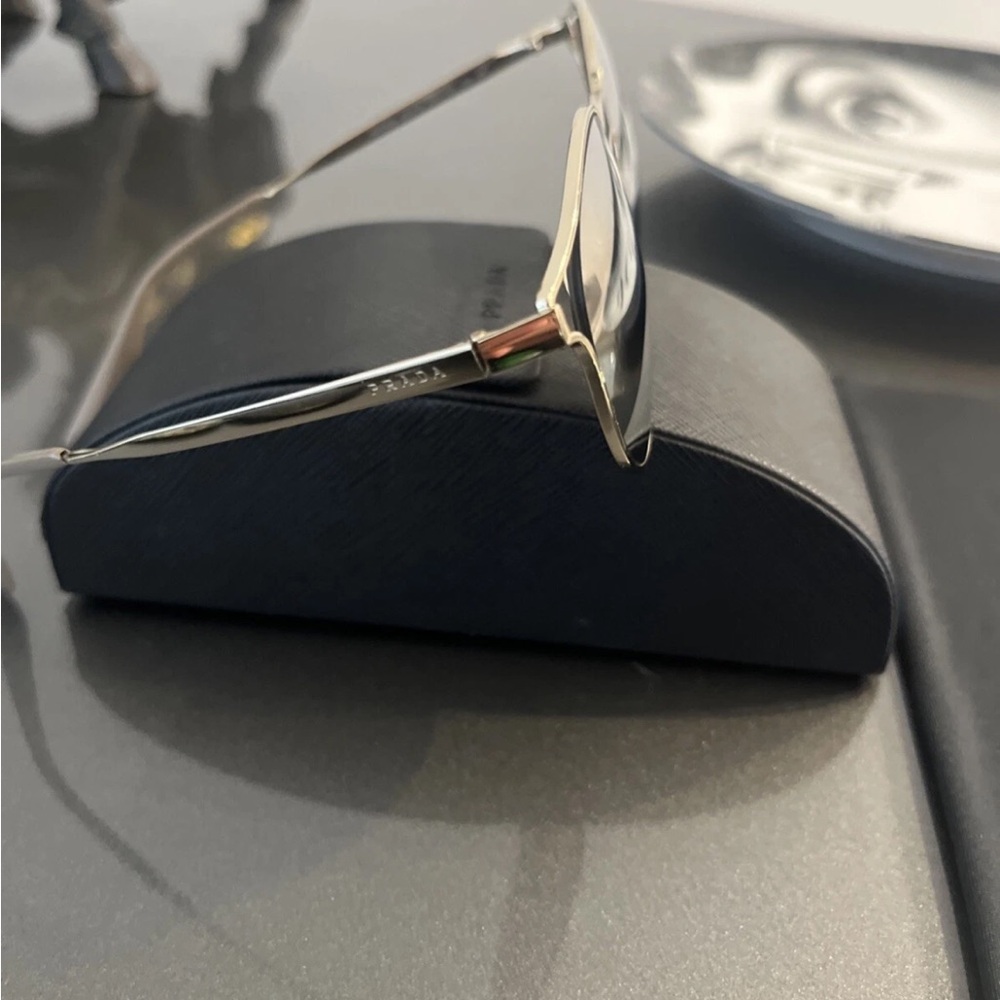 Prada Silver Sunglasses - Picture 3 of 8